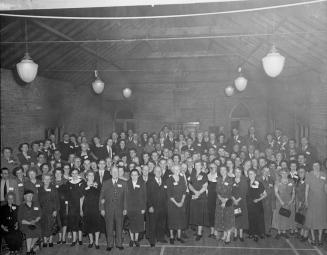 St. Saviour's Anglican Church, Kimberley Avenue, northeast corner Swanwick Avenue, INTERIOR, church hall