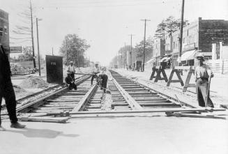 Bloor St. West, looking west from Runnymede Road