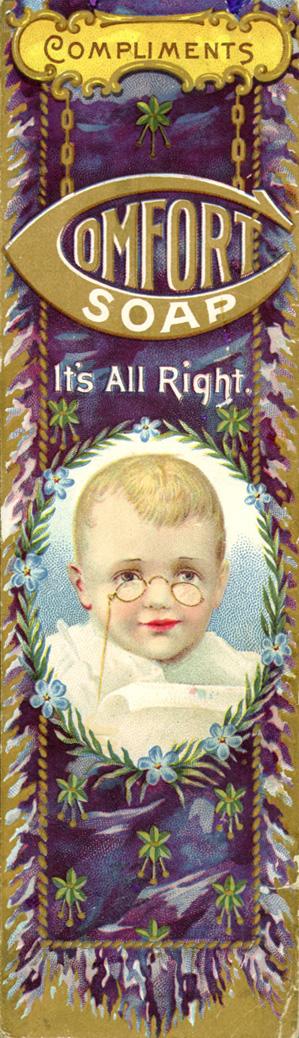 Illustration of a little boy wearing small round spectacles; the boy's picture is encircled by  ...