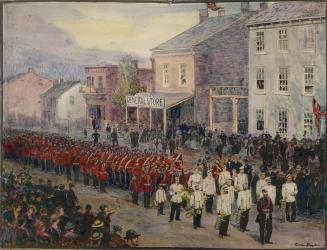 Orangeville Volunteers of 1866, Ready to Meet the Fenian Raiders (Orangeville, Ontario)