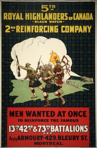 5th Royal Highlanders of Canada, Black Watch, 2nd Reinforcing Company