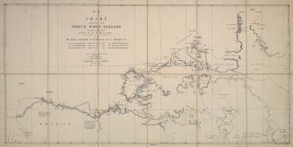 C. 6. Chart shewing the North West Passage discovered by Capt. R. LeM. McClure H.M. Ship Investigator also the coast explored in Search of Sir John Franklin