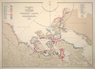 Explorations in northern Canada and adjacent portions of Greenland and Alaska