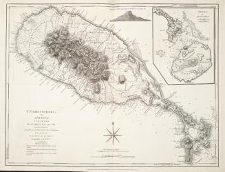 St. Christophers, or St. Kitts surveyed by Anthony Ravell Esq., Surveyor General of the lslands of St. Christopher, Nevis and Montserrat