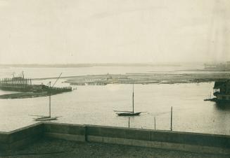 Toronto Harbour circa 1920, looking southwest from roof of Toronto Harbour Commission building