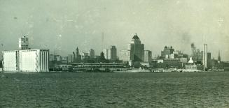 View Toronto Harbour 1929, looking north east