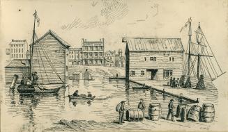 Maitland's Wharf, foot of Church St