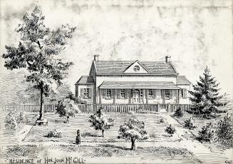 McGill, John, 'McGill Cottage', circa 1850 Church St