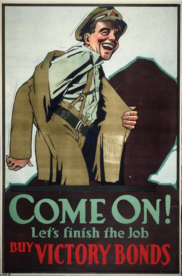 Come on! Let's finish the job : buy victory bonds