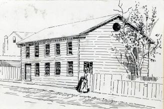 Roman Catholic School, Richmond Street East, south side, west of Jarvis St