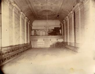 St. Lawrence Hall, interior, north end of hall