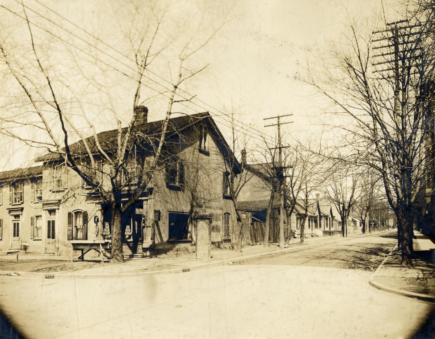 Elizabeth St., north from Hayter St