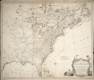 A New and Accurate Map of the British Dominions in America, according to the Treaty of 1763; Divided into the several provinces and jurisdictions, Projected upon the best Authorities and Astronomical Observations