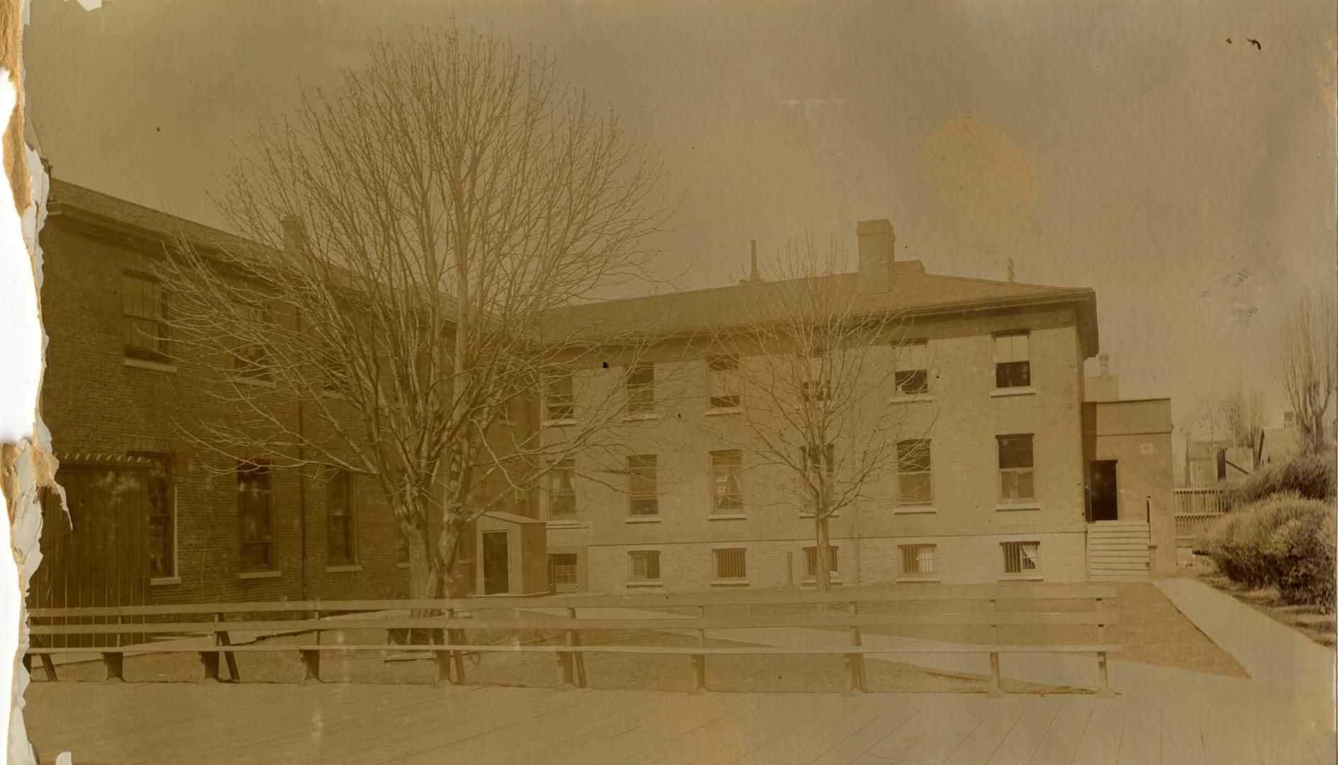 Upper Canada College (1831-1891), view of quadrangle