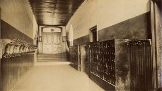 Upper Canada College (1831-1891), interior, upper corridor