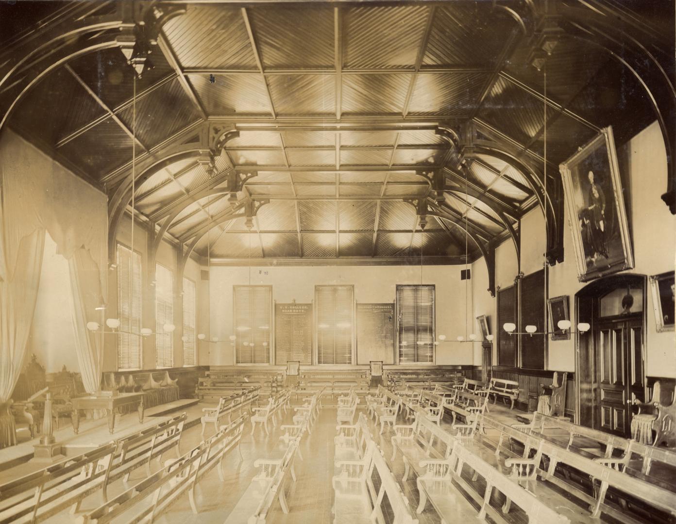 Upper Canada College (1831-1891), interior, prayer room