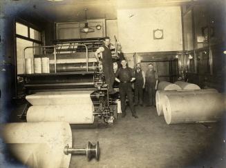 Telegram Buildings (1900-1963), interior, press room