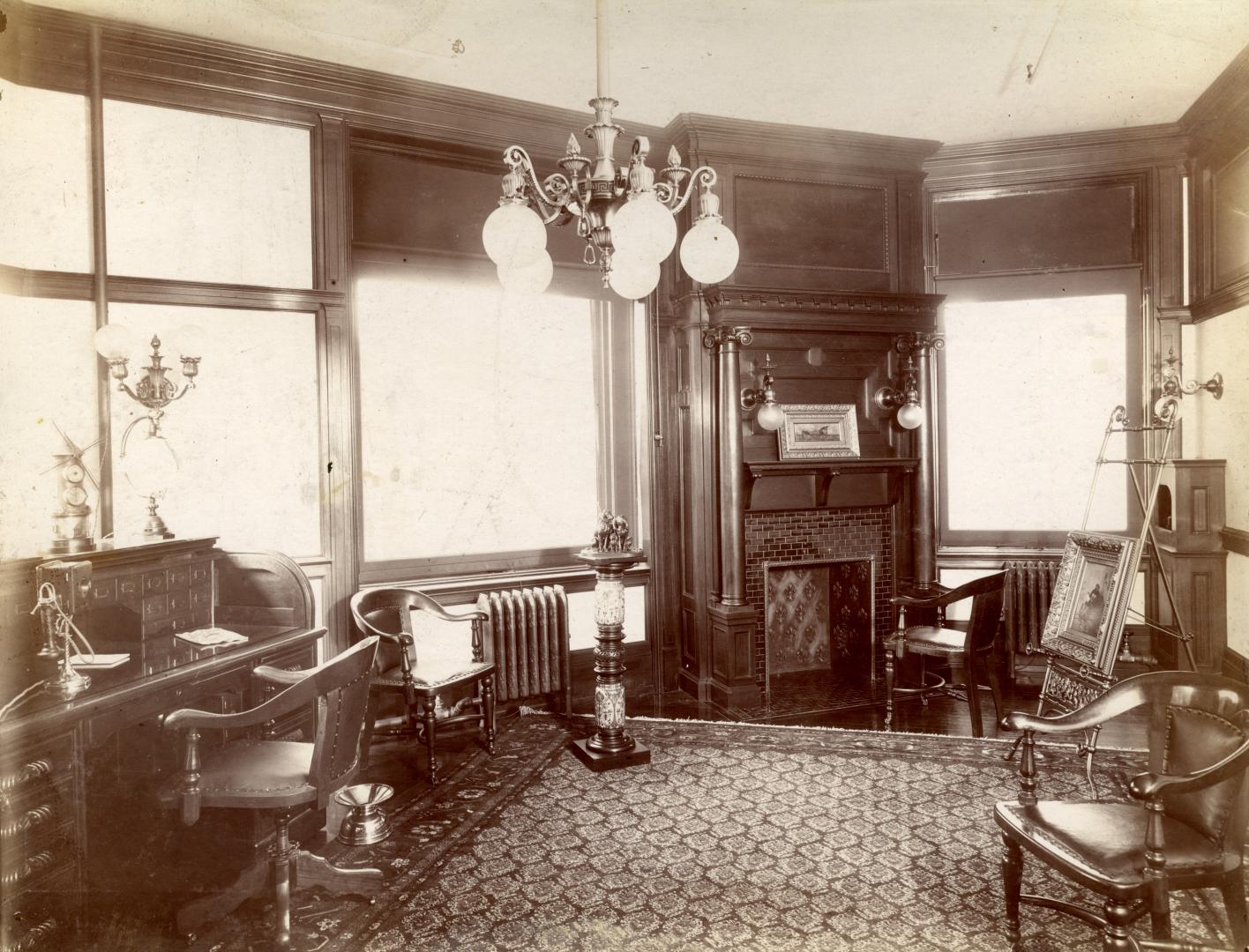 Telegram Building (1900-1963), interior, office of J