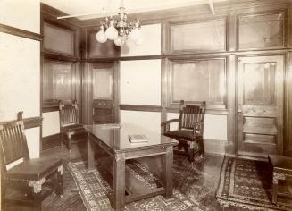 Telegram Building (1900-1963), interior, waiting room or vestibule, second (editorial) floor