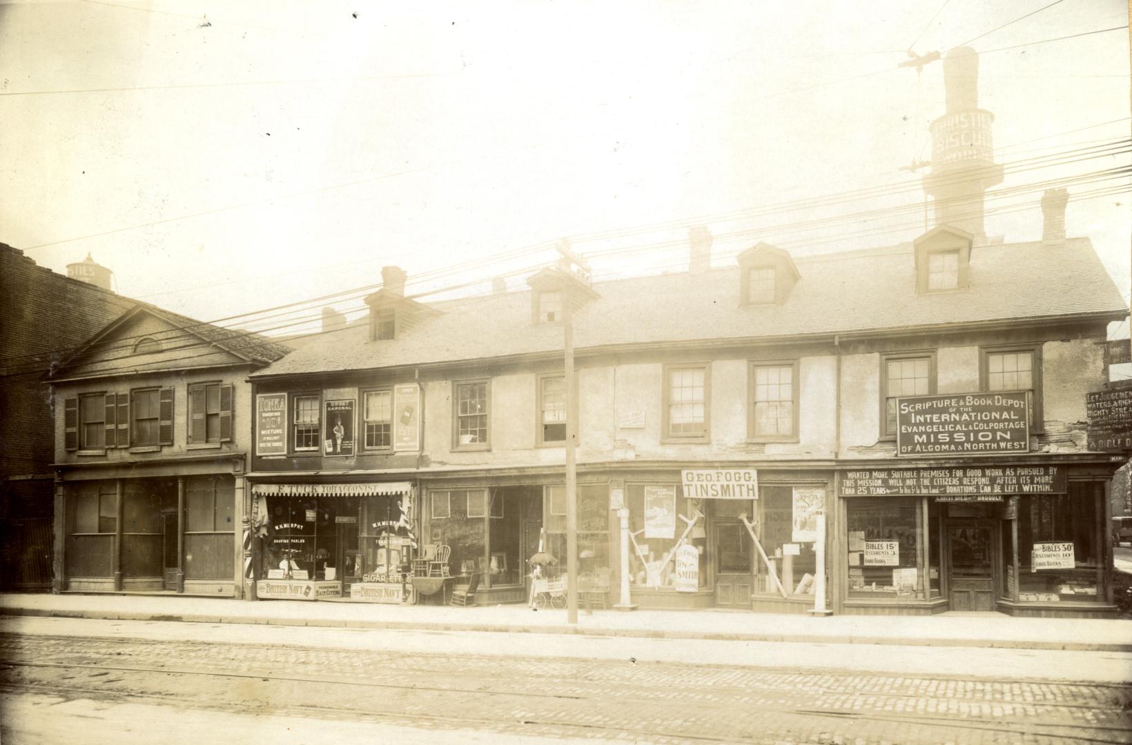 King Street East, E. of Jarvis St., north side, west from Frederick St