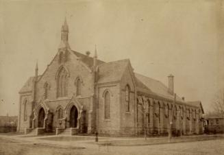 Wesley Methodist (United) Church, Dundas Street West, northwest corner Ossington Avenue