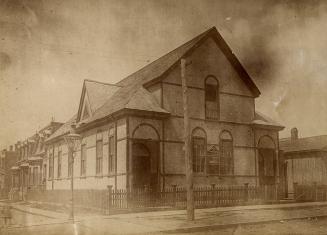Tecumseth St. Baptist Church, Tecumseth St., northwest corner Richmond Street West