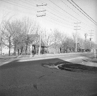 Sheppard Avenue E., looking northeast from Bonnington Place