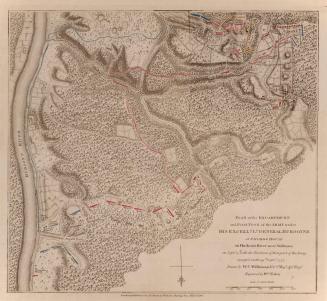 Plan of the Encampment and Position of the Army under His Excellency Lt