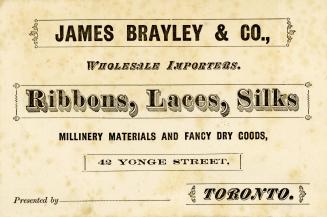 James Brayley & Co., wholesale importers