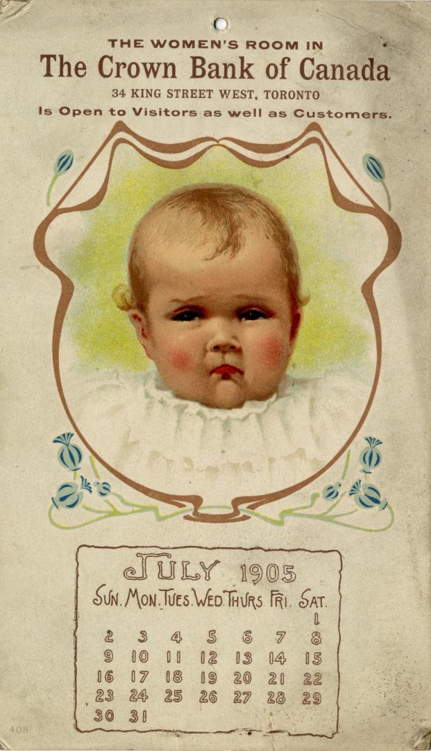 Image of a rosy cheeked baby with a bit of a frown on his/her face. 