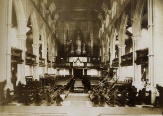 St. James' Anglican Cathedral (opened 1853), King Street East, northeast corner Church St., interior