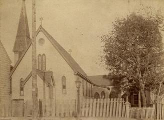 St. Bartholomew's Anglican Church, River St., east side, south of Dundas Street East