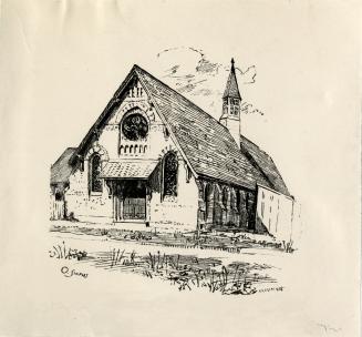 St. Matthias' Anglican Church, Bellwoods Avenue, east side, between Robinson St. & St. Matthias Place