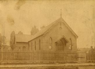 Knox Presbyterian Church, Mission, Richmond Street East, northwest corner Stonecutters' Lane