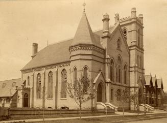 Parkdale Presbyterian Church, Dunn Avenue, west side, south of Queen St