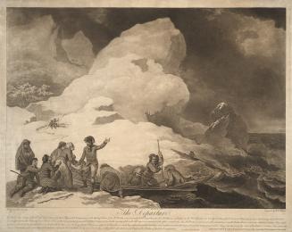 The Departure of S.W. Prentice and Five Others from their Shipwrecked Companions, 1781 (Cape Breton Island, Nova Scotia)