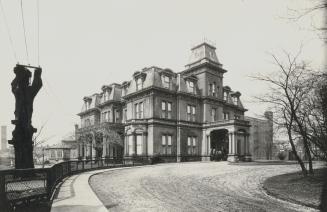 Government House (1868-1912), looking northwest, Toronto, Ontario