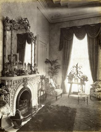 Government House (1868-1912), interior, drawing room, east end