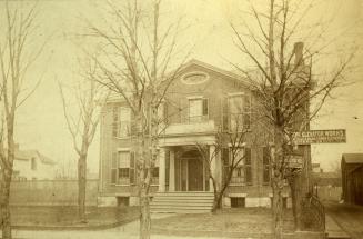 Historic photo from 1883 - Campbell house - as Fensom Elevator Works in Old Town