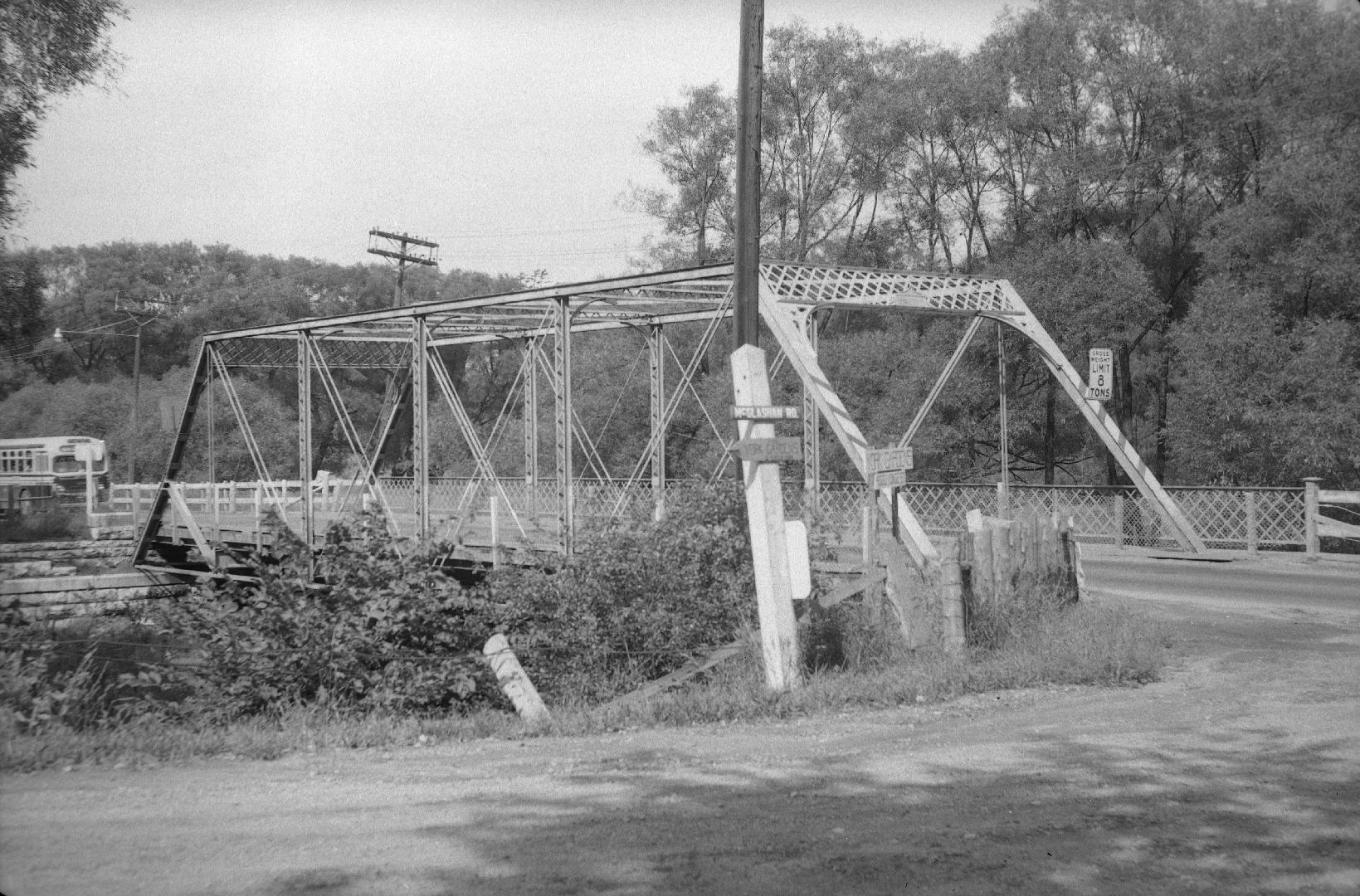 Yonge Street bridge over West Don River, south of York Mills Road
