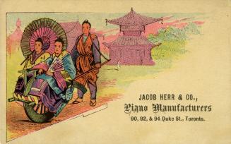 Jacob Herr & Co., piano manufacturers, 90, 92 & 94 Duke St., Toronto