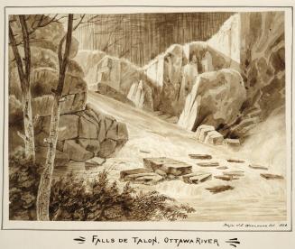 Falls de Talon (Talon Chute), Mattawa River, Ontario
