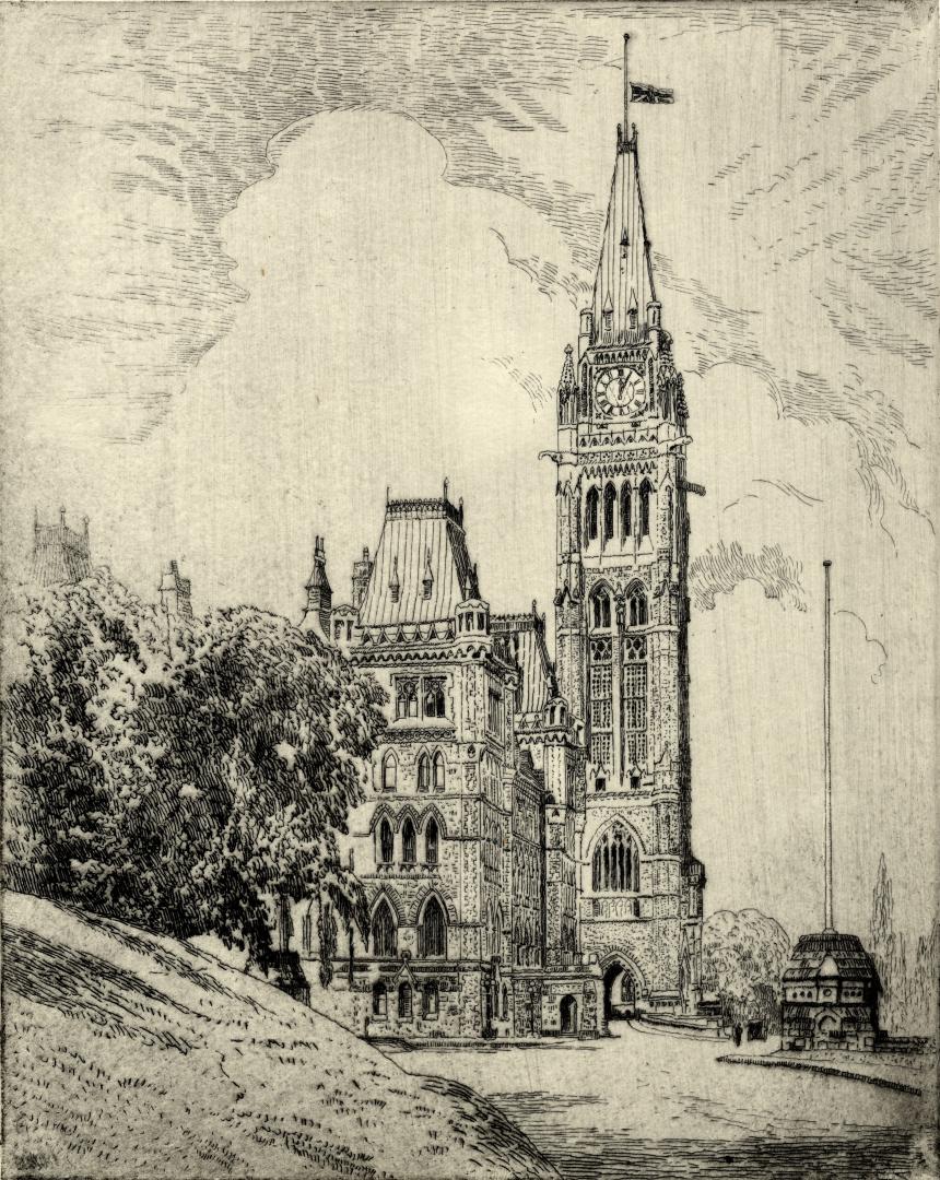 Peace Tower, House of Parliament, Ottawa, (Ontario)