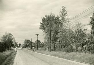 Royal York Road., looking north to Dundas St. West & C.P.R. crossing