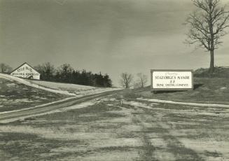 Canterbury Road., looking northwest from north of The Kingsway, showing Old Mill Riding Stables at left