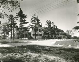 St. George's Golf & Country Club, Islington Avenue, between The Kingsway & Eglinton Avenue W., looking southwest from Islington Avenue in foreground