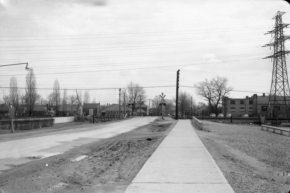 Montgomery Road, looking southeast to C