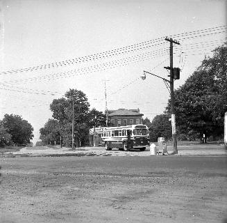 Bloor St. West, looking west from junction of Dundas St. West & Kipling Avenue