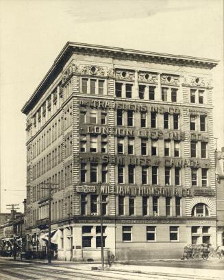 Manning chambers, Queen Street West, northwest corner Bay St