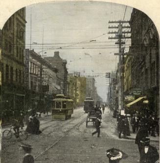 Yonge Street, King To Queen Streets, looking north from King St